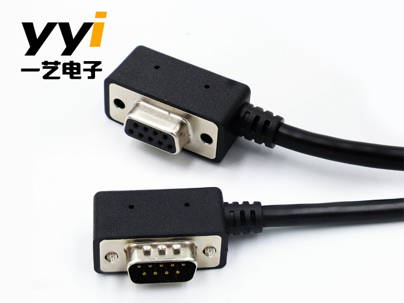 DB9彎頭純銅轉(zhuǎn)接線
